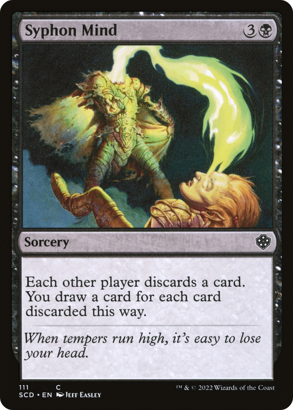 Syphon Mind (SCD-111) - Starter Commander Decks