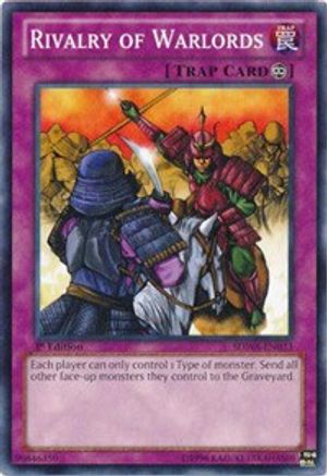 Rivalry of Warlords (SDWA-EN033) - Structure Deck: Samurai Warlords 1st Edition