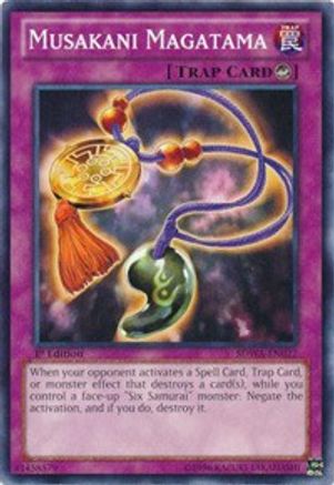 Musakani Magatama (SDWA-EN037) - Structure Deck: Samurai Warlords 1st Edition
