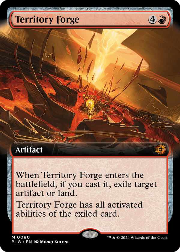 Territory Forge (Extended Art) (BIG-080) - The Big Score: (Extended Art)