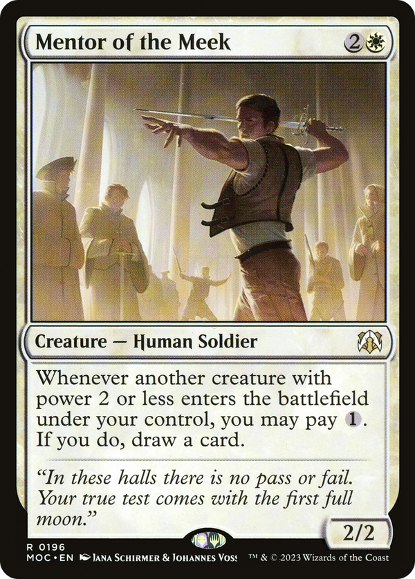 Mentor of the Meek (MOC-196) - March of the Machine Commander