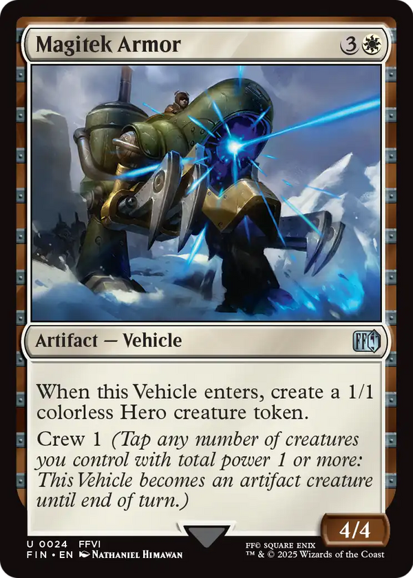 Magitek Armor (FIN-024) - FINAL FANTASY Foil