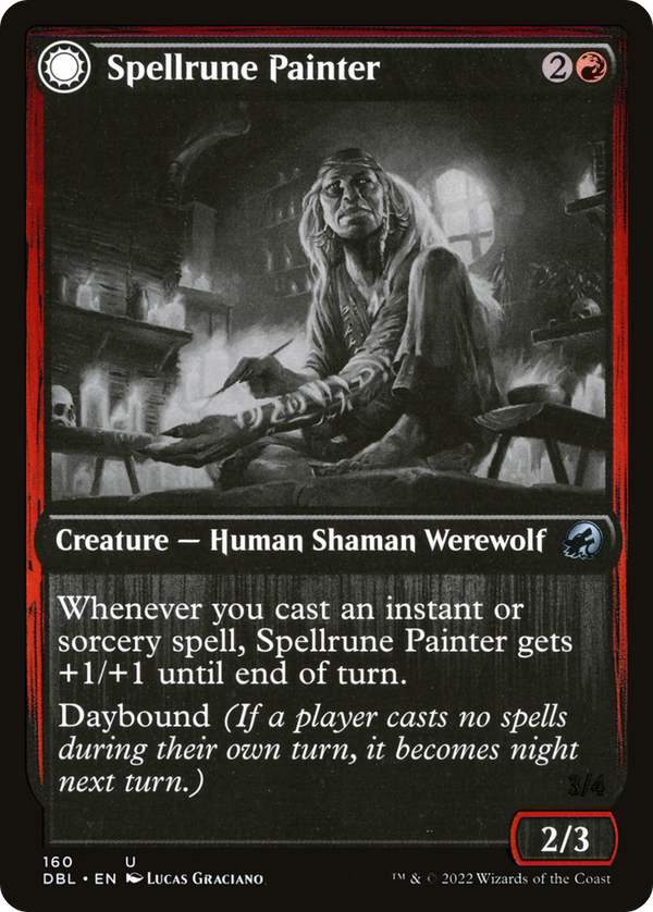 Spellrune Painter (DBL-160) - Innistrad: Double Feature: (Double Faced Transform)