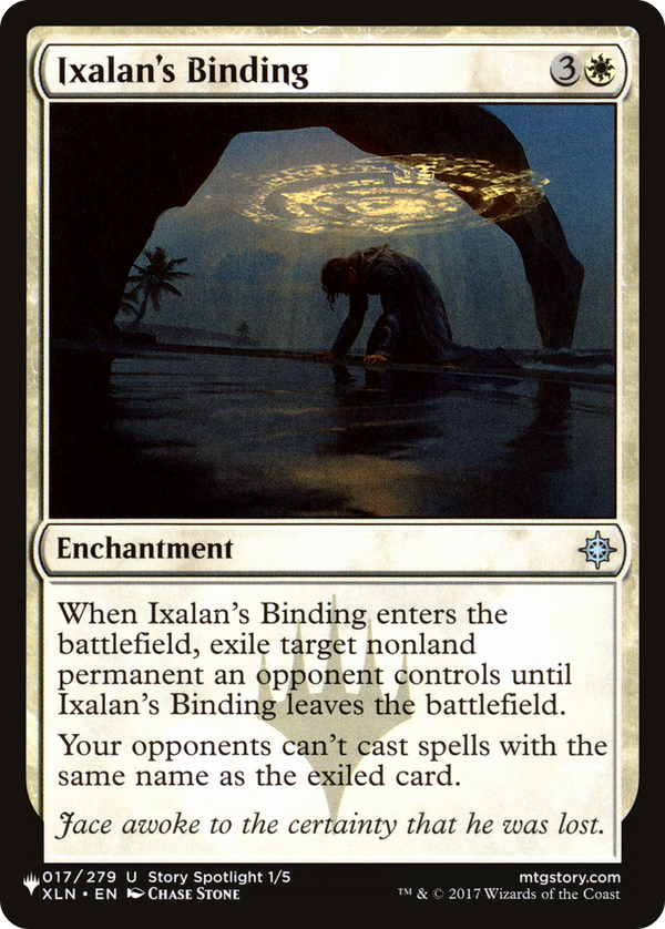 Ixalan's Binding (LIST-XLN-17) - The List