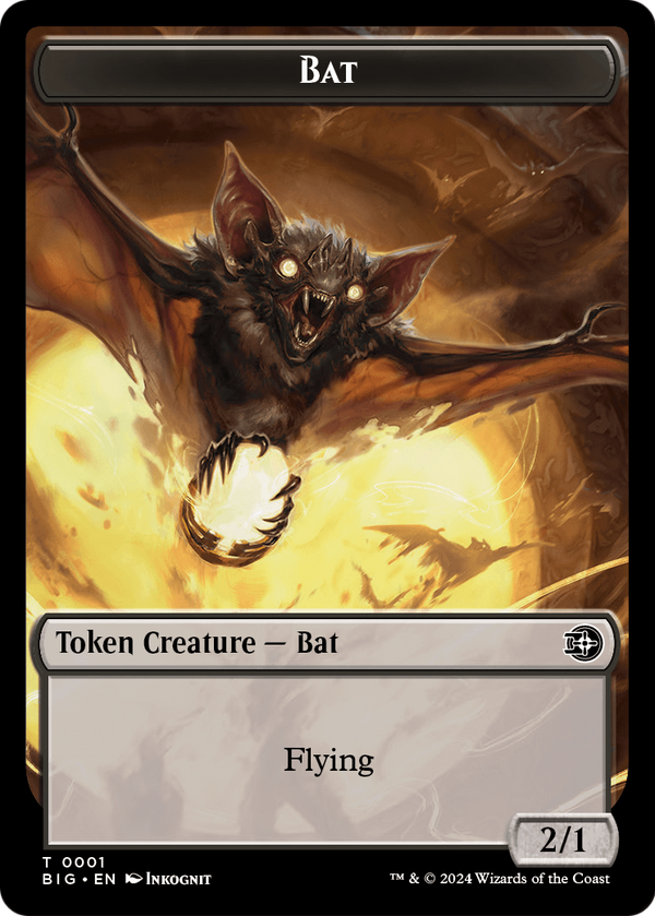 Bat (TBIG-001) - The Big Score Tokens Foil