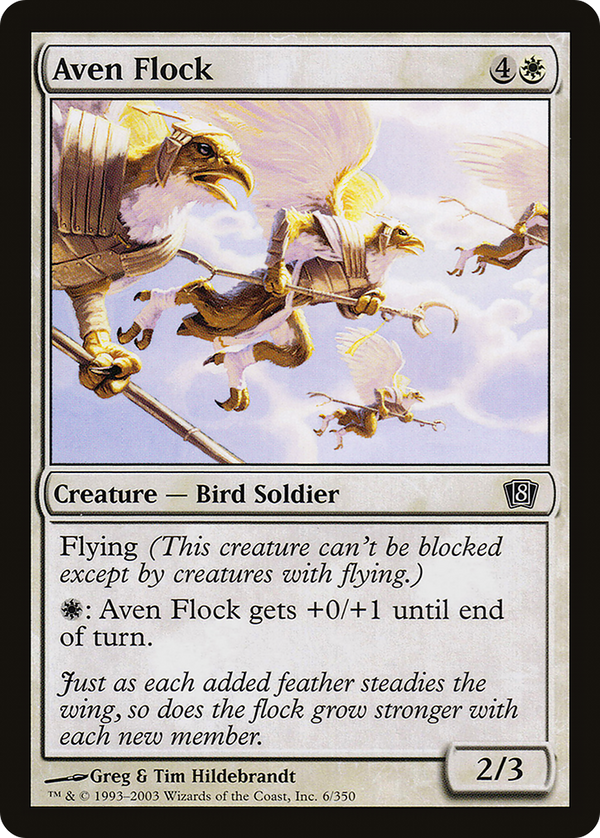 Aven Flock (8ED-006) - 8th Edition