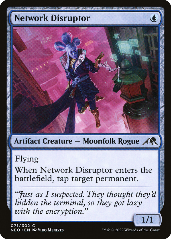 Network Disruptor (NEO-071) - Kamigawa: Neon Dynasty