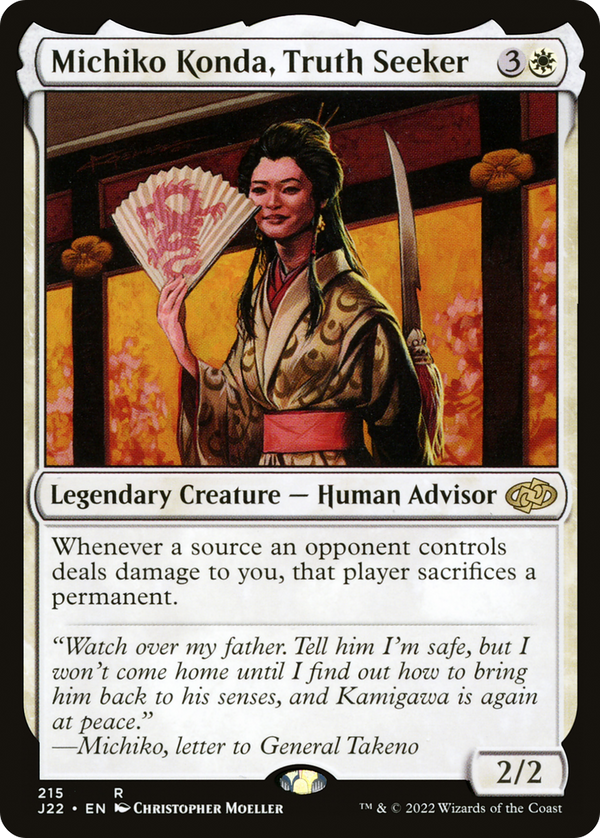 Michiko Konda, Truth Seeker (J22-215) - Jumpstart 2022