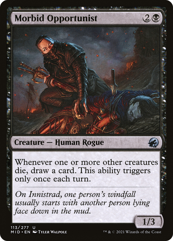 Morbid Opportunist (MID-113) - Innistrad: Midnight Hunt