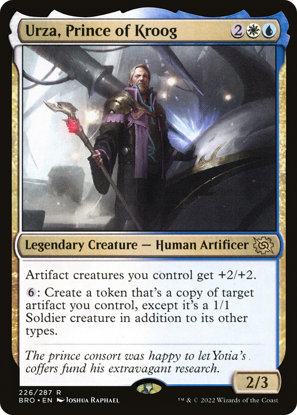 Urza, Prince of Kroog (BRO-226) - The Brothers' War
