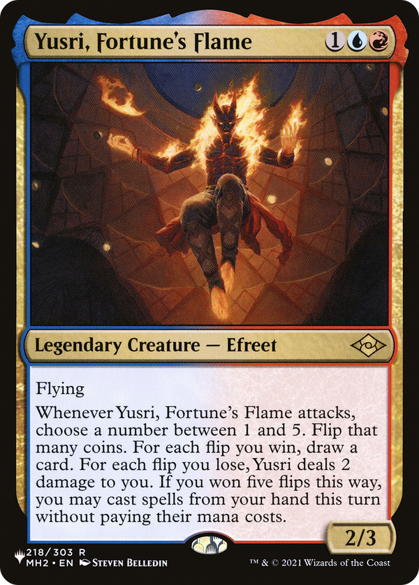 Yusri, Fortune's Flame (LIST-MH2-218) - The List