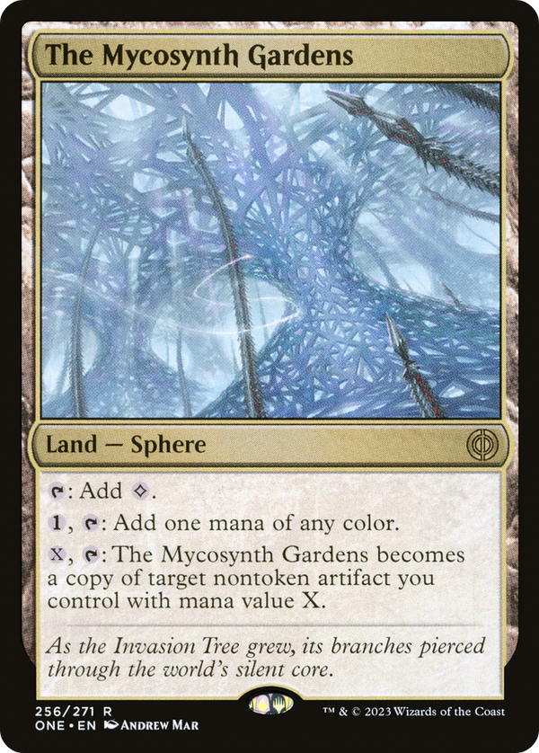 The Mycosynth Gardens (ONE-256) - Phyrexia: All Will Be One Foil