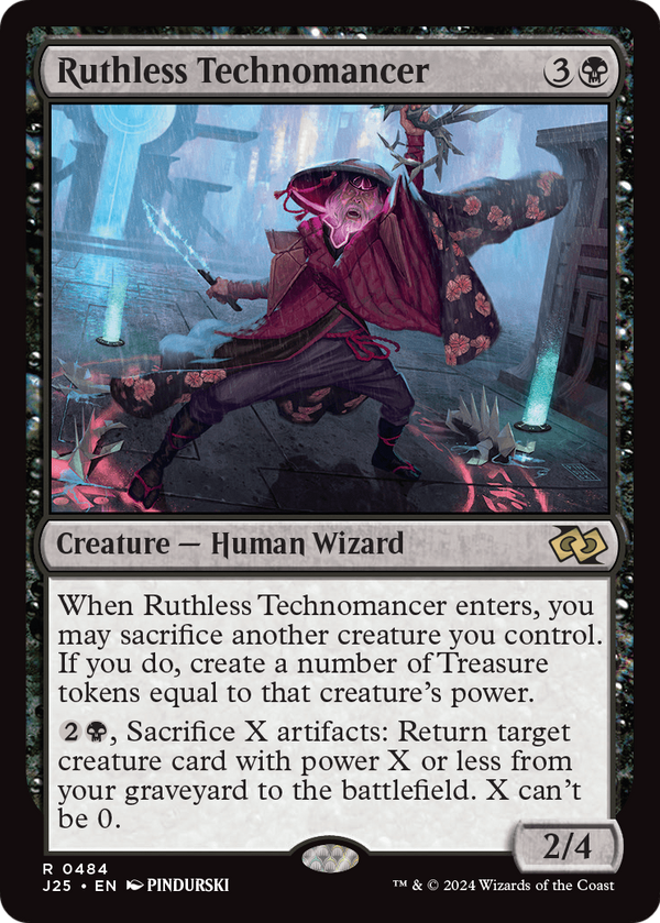 Ruthless Technomancer (J25-484) - Foundations Jumpstart