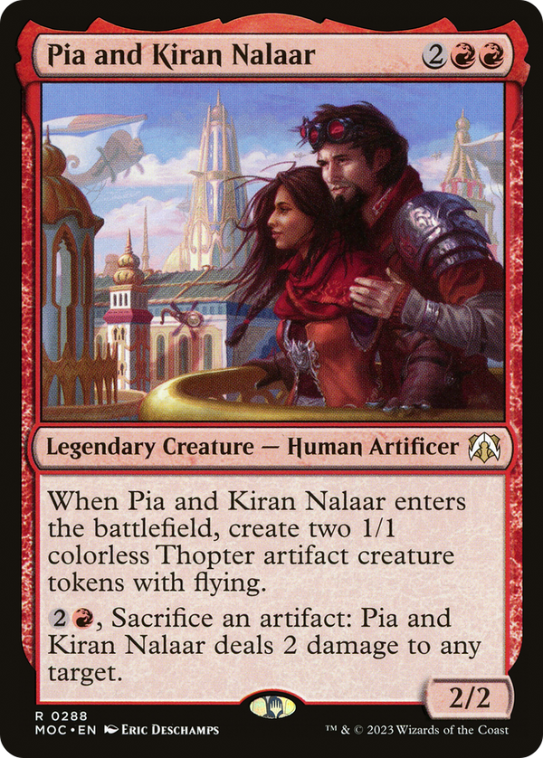Pia and Kiran Nalaar (MOC-288) - March of the Machine Commander