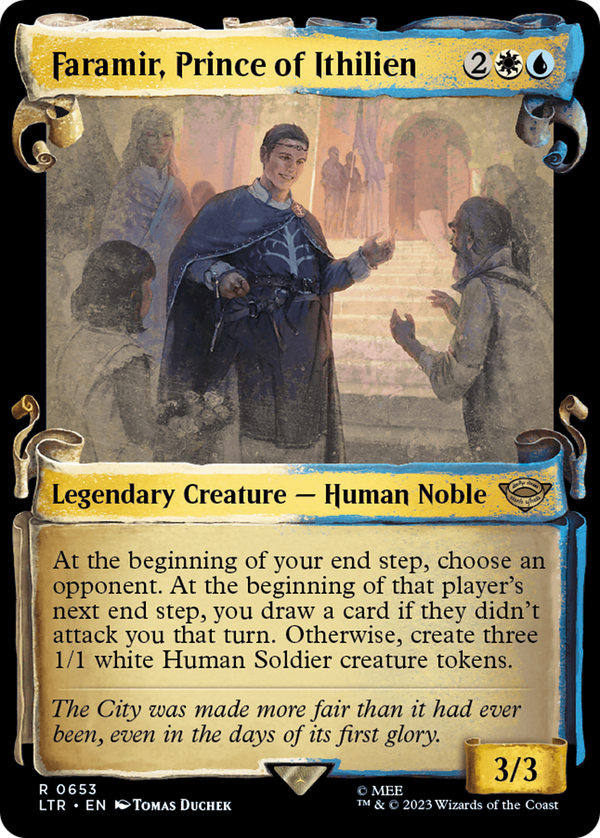 Faramir, Prince of Ithilien (Showcase Scrolls) (LTR-653) - The Lord of the Rings: Tales of Middle-earth: (Showcase)