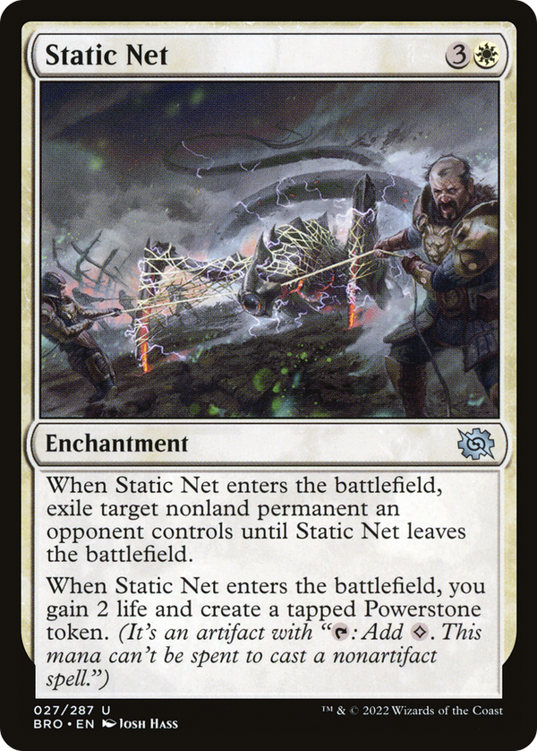 Static Net (BRO-027) - The Brothers' War