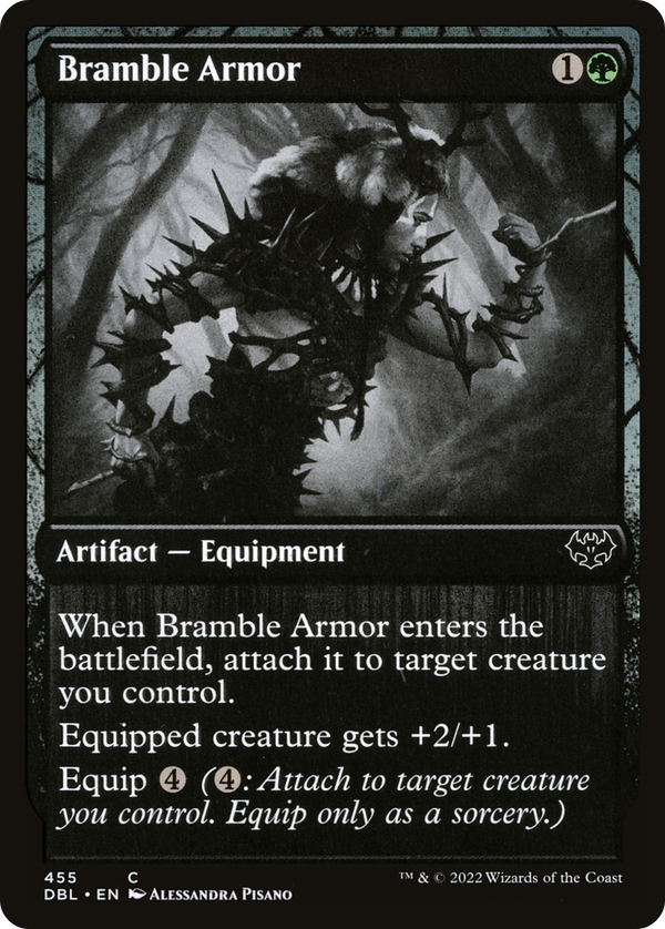 Bramble Armor (455) (DBL-455) - Innistrad: Double Feature