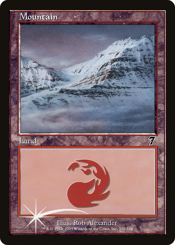 Mountain (7ED-338★) - 7th Edition