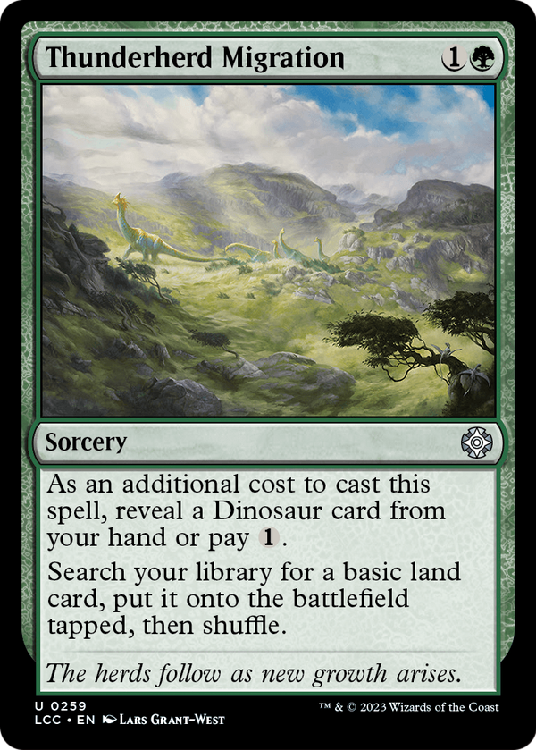 Thunderherd Migration (LCC-259) - The Lost Caverns of Ixalan Commander