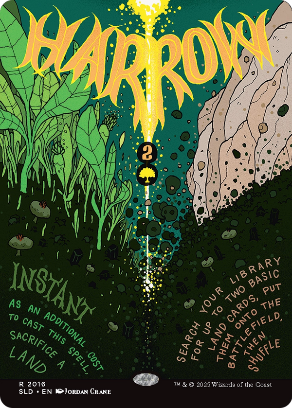 Harrow (SLD-2016) - Secret Lair Drop (Borderless) Foil