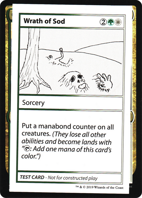 Wrath of Sod (No PW Symbol) (CMB1-) - Mystery Booster Playtest Cards 2021