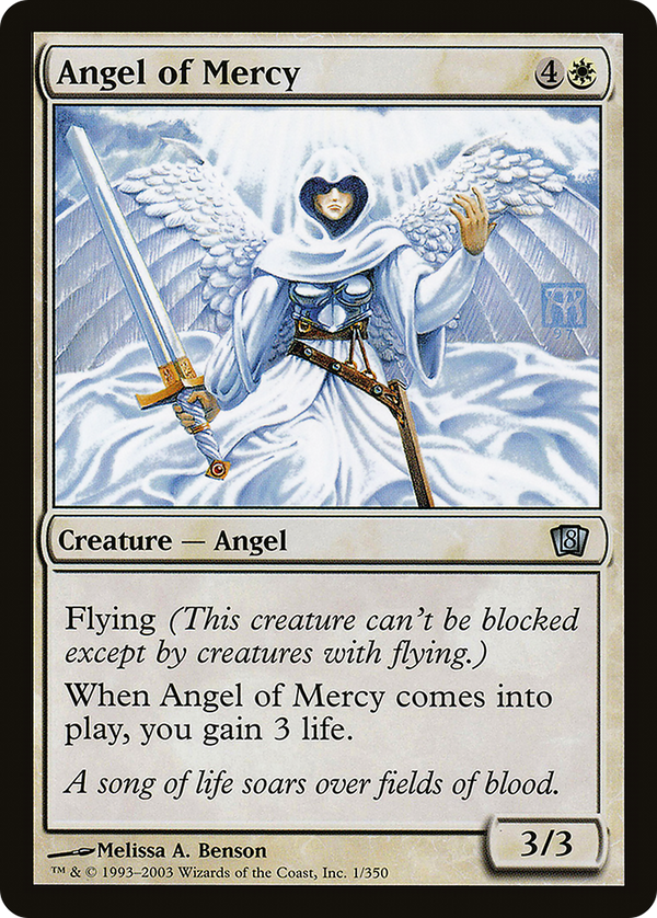 Angel of Mercy (8ED-01★) - 8th Edition Foil