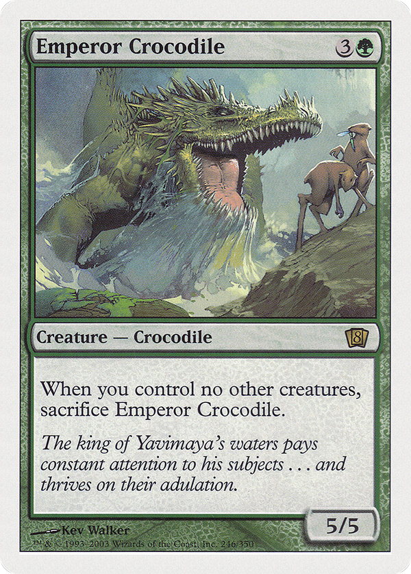 Emperor Crocodile (8ED-246) - 8th Edition