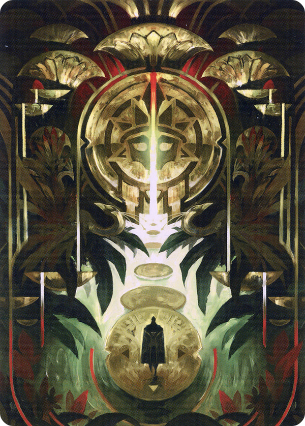 Jetmir's Garden // Jetmir's Garden (ASNC-076) - New Capenna Art Series (Borderless) Foil
