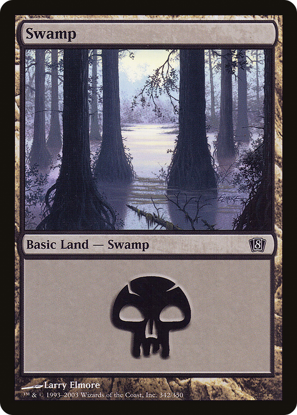 Swamp (342) (8ED-342) - 8th Edition