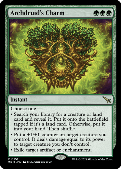 Archdruid's Charm (MKM-151) - Murders at Karlov Manor
