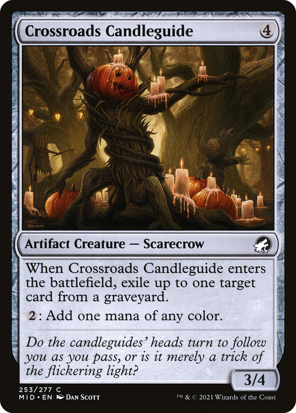 Crossroads Candleguide (MID-253) - Innistrad: Midnight Hunt