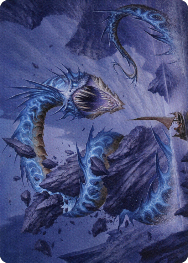 Biolume Serpent // Biolume Serpent (AVOW-020) - Crimson Vow Art Series (Borderless) Foil