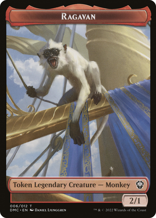 Ragavan (TDMC-006) - Dominaria United Commander Tokens Foil