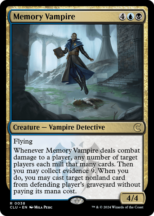 Memory Vampire (CLU-038) - Ravnica: Clue Edition
