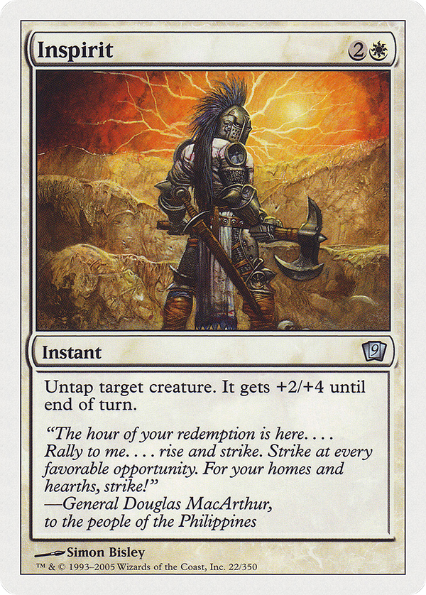 Inspirit (9ED-022) - 9th Edition Foil