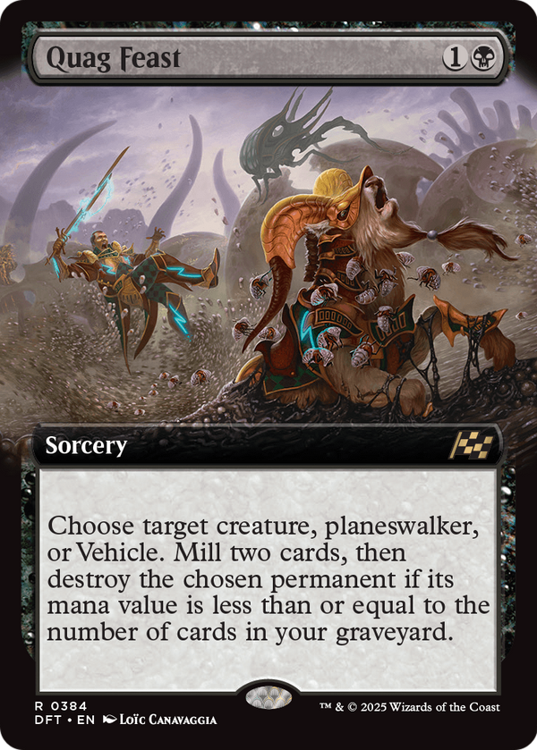 Quag Feast (Extended Art) (DFT-384) - Aetherdrift: (Extended Art)