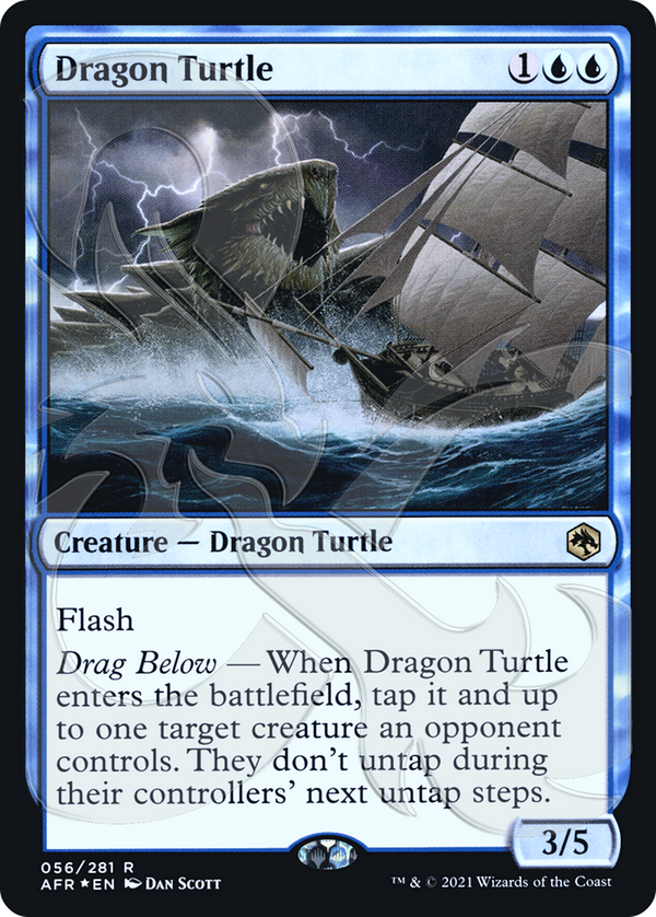 Dragon Turtle (AFR&-056) - Adventures in the Forgotten Realms Promos Foil