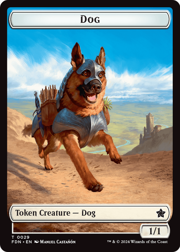 Dog (TFDN-029) - Foundations Tokens Foil