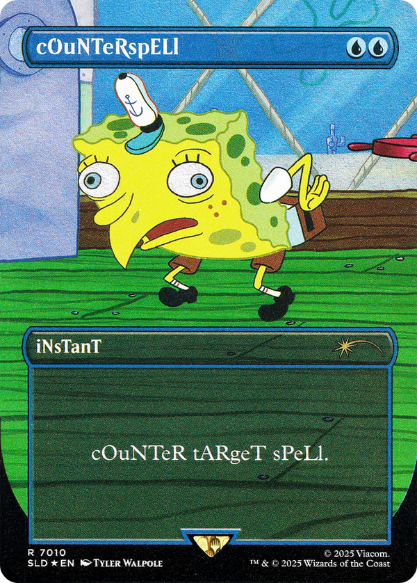 Counterspell (SLD-7010) - Secret Lair Drop (Borderless) Foil