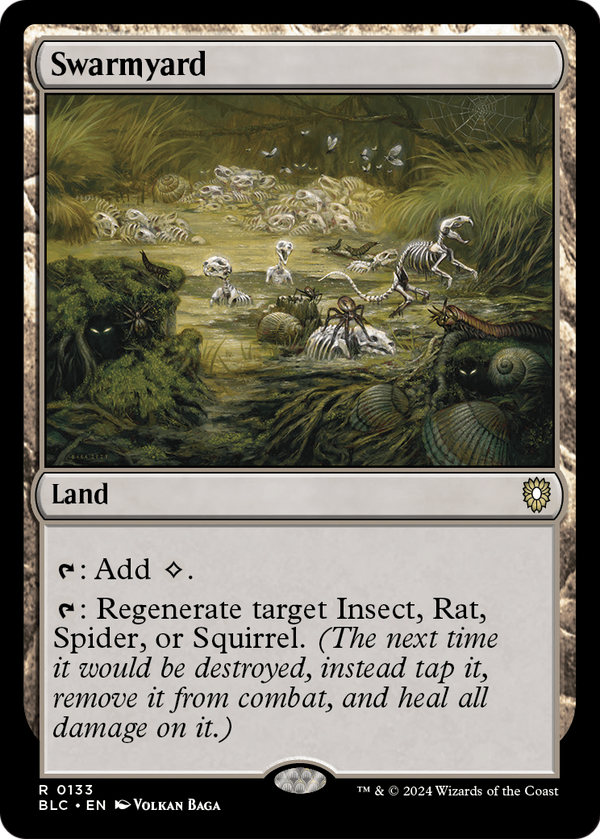 Swarmyard (BLC-133) - Bloomburrow Commander