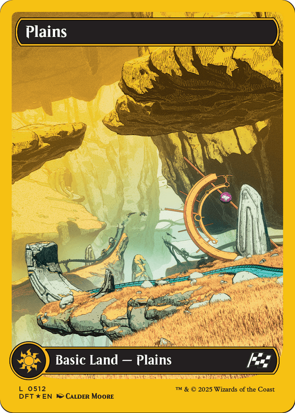 Plains (0512) (First-Place Foil) (DFT-512) - Aetherdrift: (Full Art) Foil