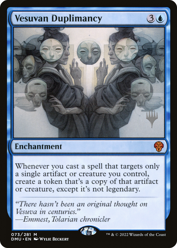 Vesuvan Duplimancy (PPDMU-073) - Dominaria United Promos Foil