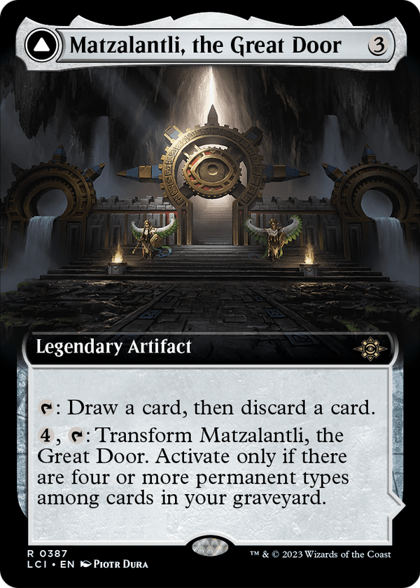 Matzalantli, the Great Door (Extended Art) (LCI-387) - The Lost Caverns of Ixalan: (Extended Art) Foil
