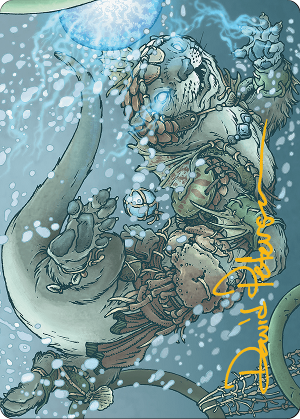 Kitsa, Otterball Elite // Kitsa, Otterball Elite (ABLB-042) - Bloomburrow Art Series (Borderless)
