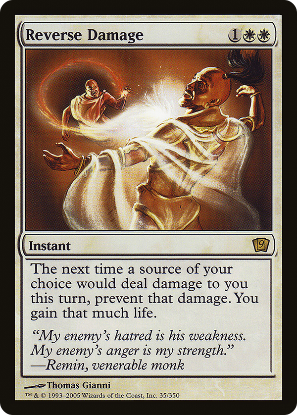 Reverse Damage (9ED-035) - 9th Edition Foil