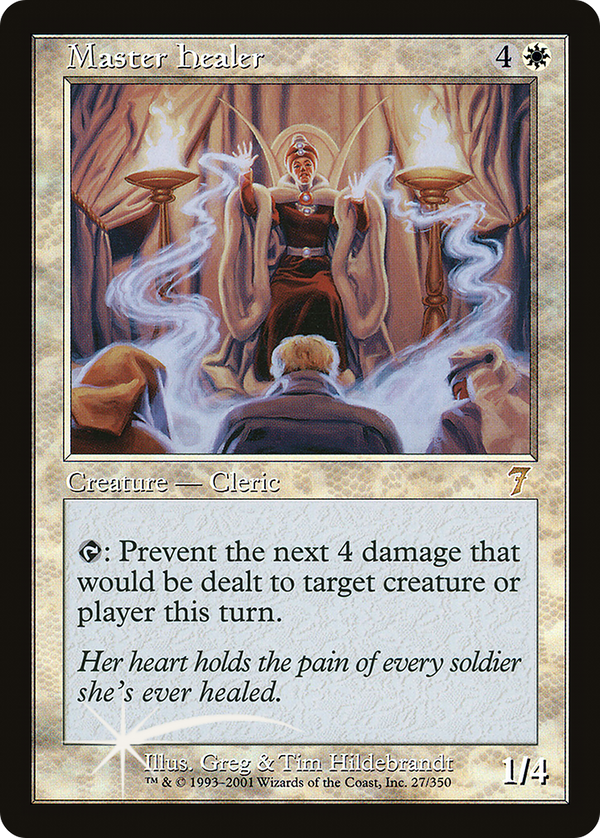 Master Healer (7ED-27★) - 7th Edition Foil