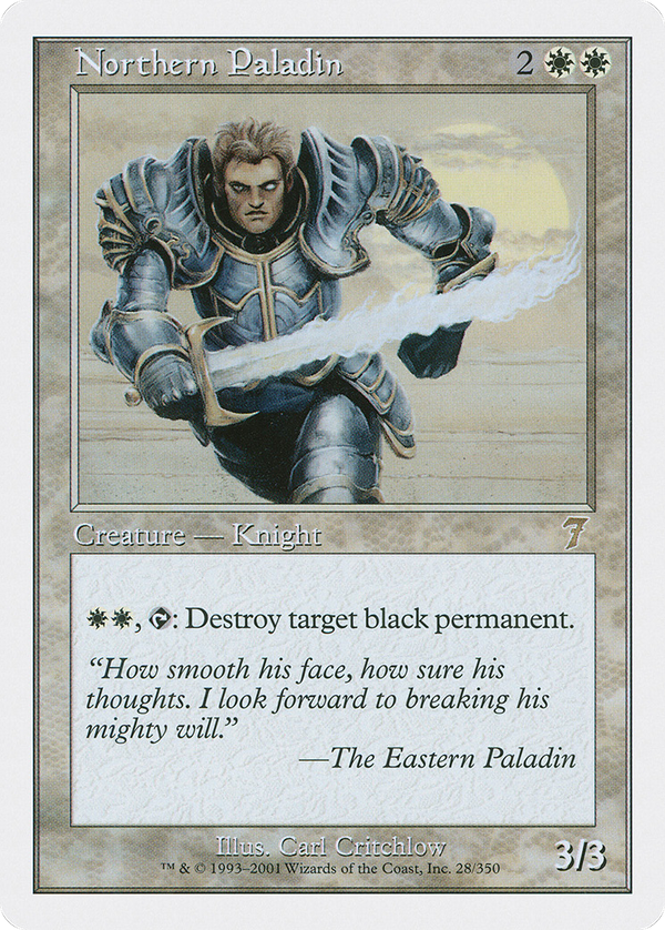 Northern Paladin (7ED-028) - 7th Edition Foil