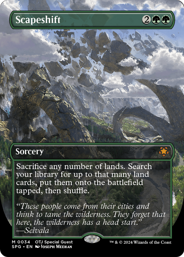 Scapeshift (Borderless) (SPG-034) - Special Guests