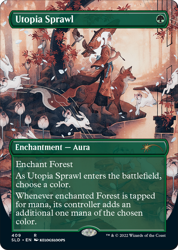 Utopia Sprawl (Borderless) (SLD-409) - Secret Lair Drop (Borderless)
