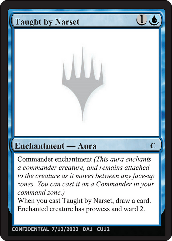 Taught by Narset (UNK-) - Unknown Event